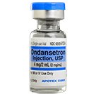 Ondansetron HCl 2 mg / mL Injection Single Dose Vial 2 mL USP Latex-Free Gluten Free 2mg/ml 4mg/2ml 5-HT3- Receptor Antagonist Zofran by Apotex Corporation  ID 60505-6130-05